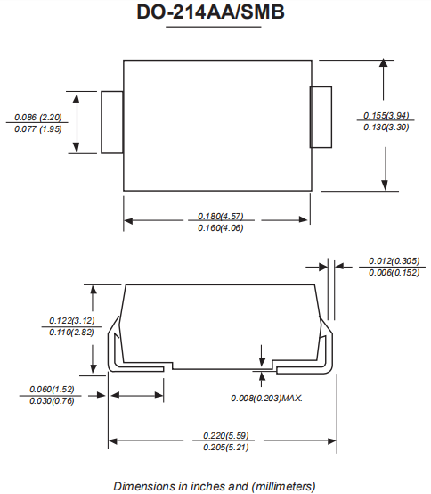 US2J二極管參數