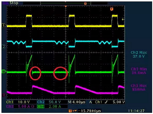 開關電源,開關電源各種波形