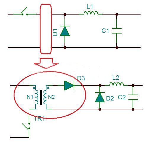 開關(guān)電源拓?fù)溲葸M(jìn)