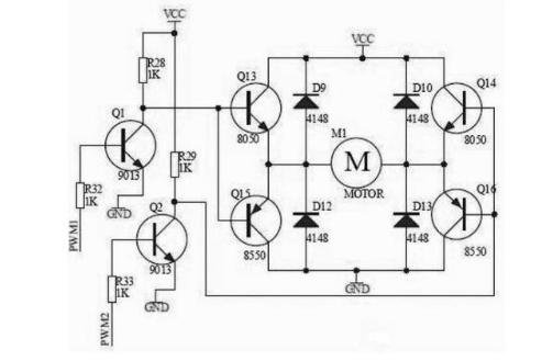 h橋電機(jī)驅(qū)動(dòng)電路
