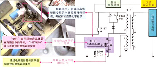 場效應(yīng)管識別