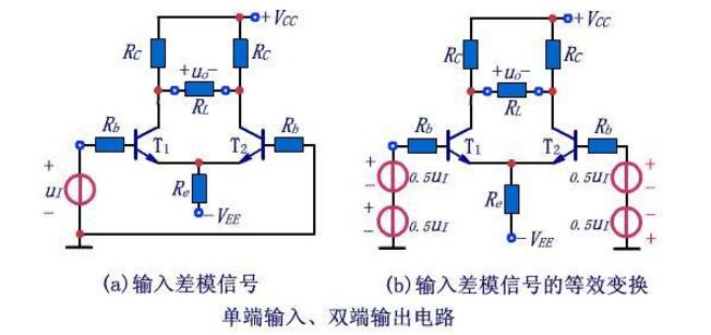 差分放大電路接法