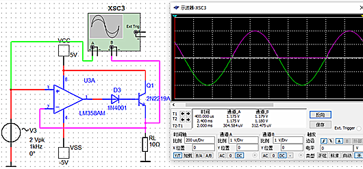 運放 整流電路 理想二極管