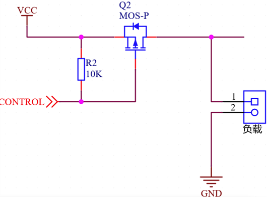 NMOS PMOS 電源開關