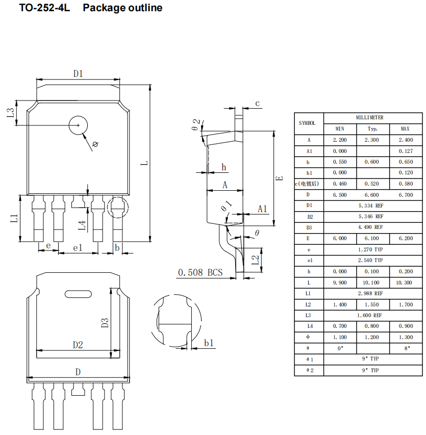 XXW3030 場效應管