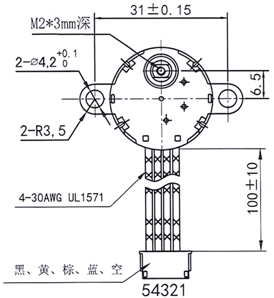 全橋驅(qū)動(dòng)步進(jìn)電機(jī)