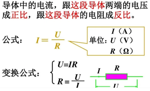 電阻計(jì)算 公式