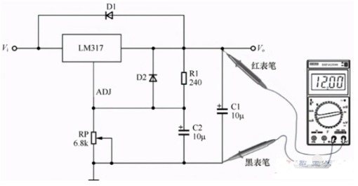 三端可調(diào)穩(wěn)壓器的檢測(cè)方法