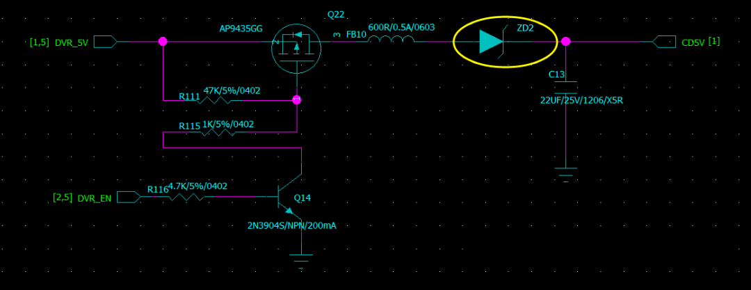 MOSFET管開關電路