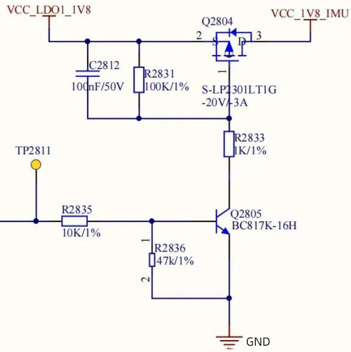 三極管MOS管開關控制電路