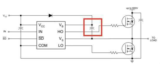 MOS管驅動電路 自舉電容