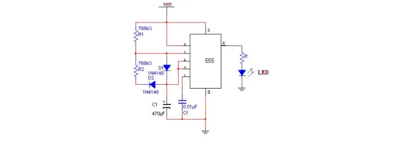 LED閃爍電路