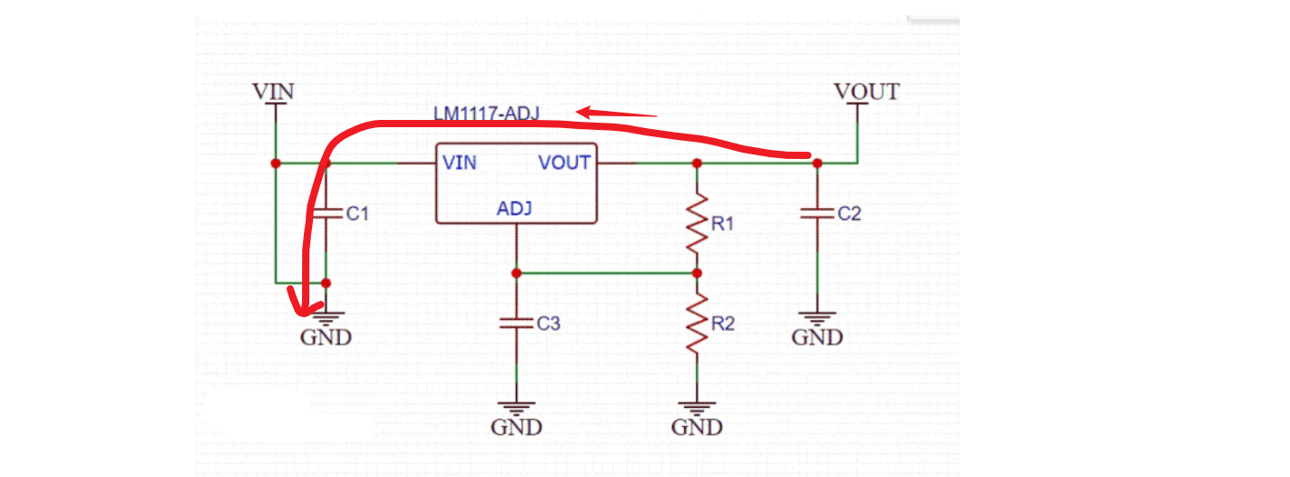 LDO 并聯二極管